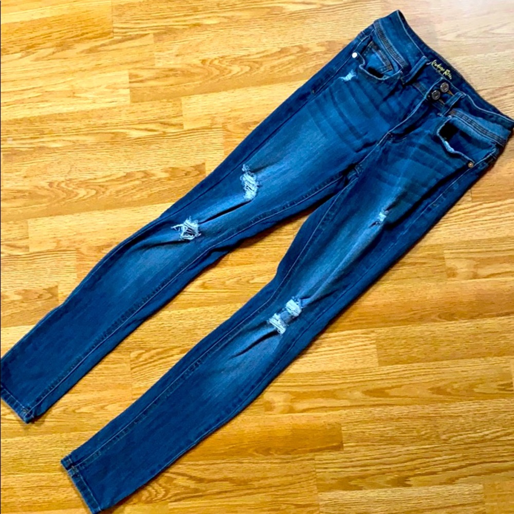 Indigo Rein 3/27 Ripped Jeans